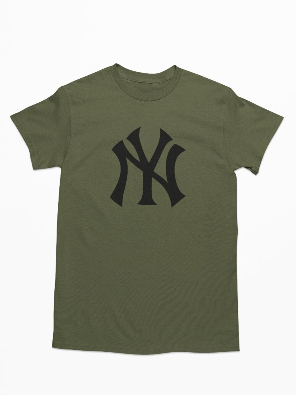 NEW York Yankees NY T-Shirt MILITARY ARMY GREEN